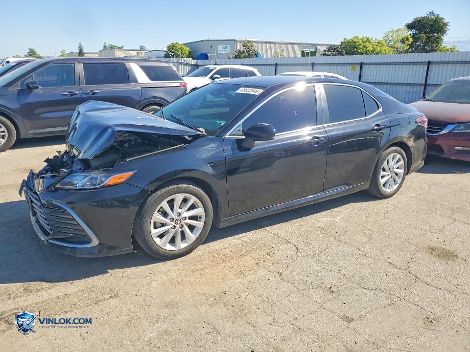 2022 TOYOTA CAMRY LE – Lot 48650546 auction photo
