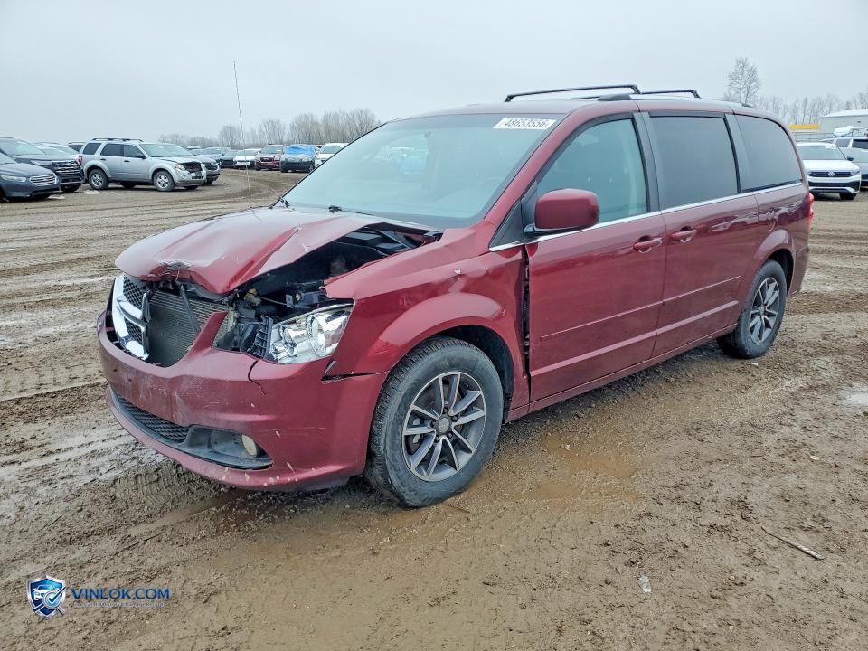 2017 DODGE GRAND CARAVAN SE – Lot 48653556 auction photo