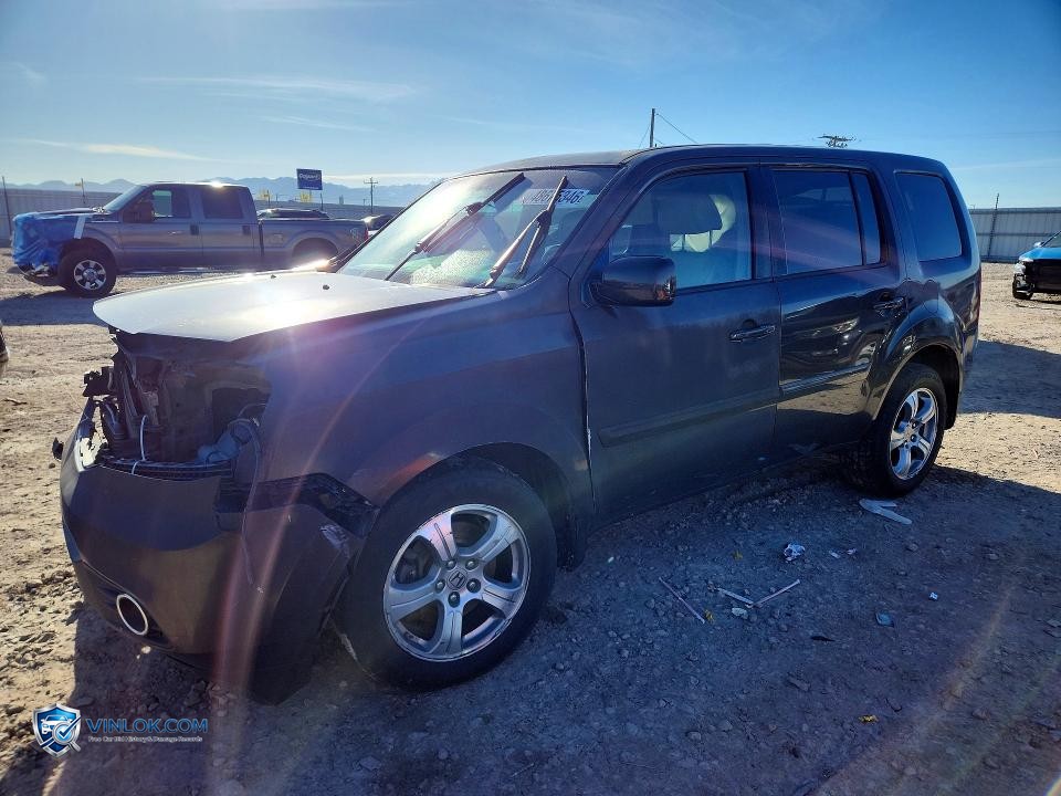 2012 HONDA PILOT EXL – Lot 48675346 auction photo