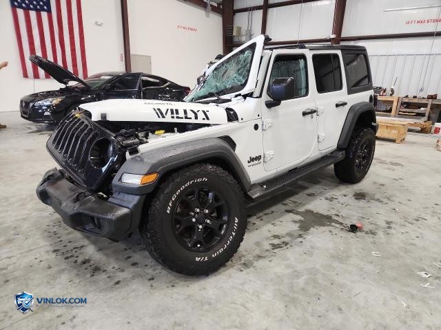 2020 JEEP WRANGLER UNLIMITED SPORT – Lot 48680676 auction photo