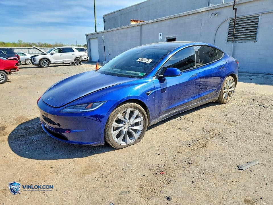 2025 TESLA MODEL 3 – Lot 48686226 auction photo