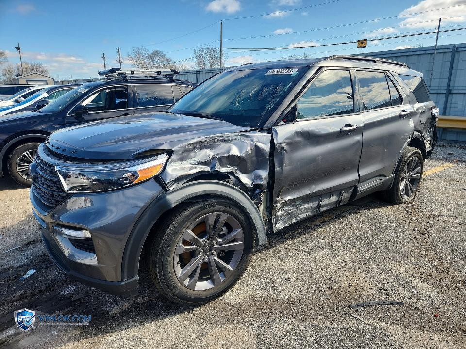2022 FORD EXPLORER XLT – Lot 48692306 auction photo