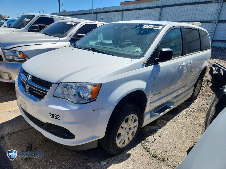 2018 DODGE GRAND CARAVAN SE – Lot 48703666 auction photo