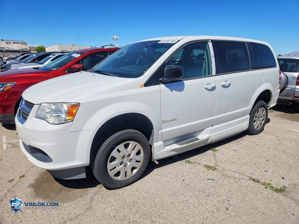 2018 DODGE GRAND CARAVAN SE – Lot 48703716 auction photo