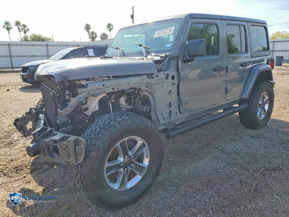 2023 JEEP WRANGLER SAHARA – Lot 48704216 auction photo