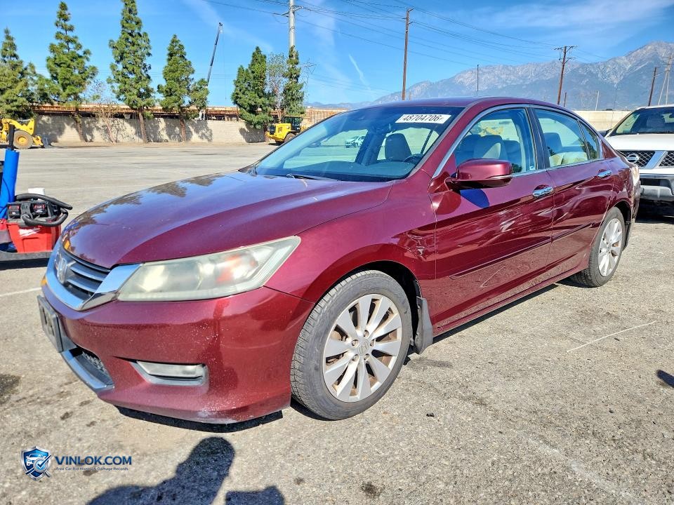 2013 HONDA ACCORD EXL – Lot 48704706 auction photo