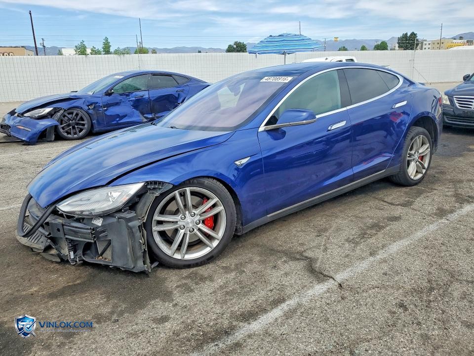 2016 TESLA MODEL S – Lot 48708916 auction photo