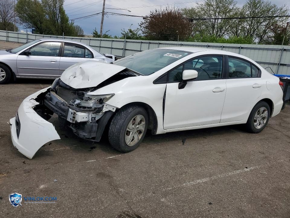 2014 HONDA CIVIC LX – Lot 48710206 auction photo