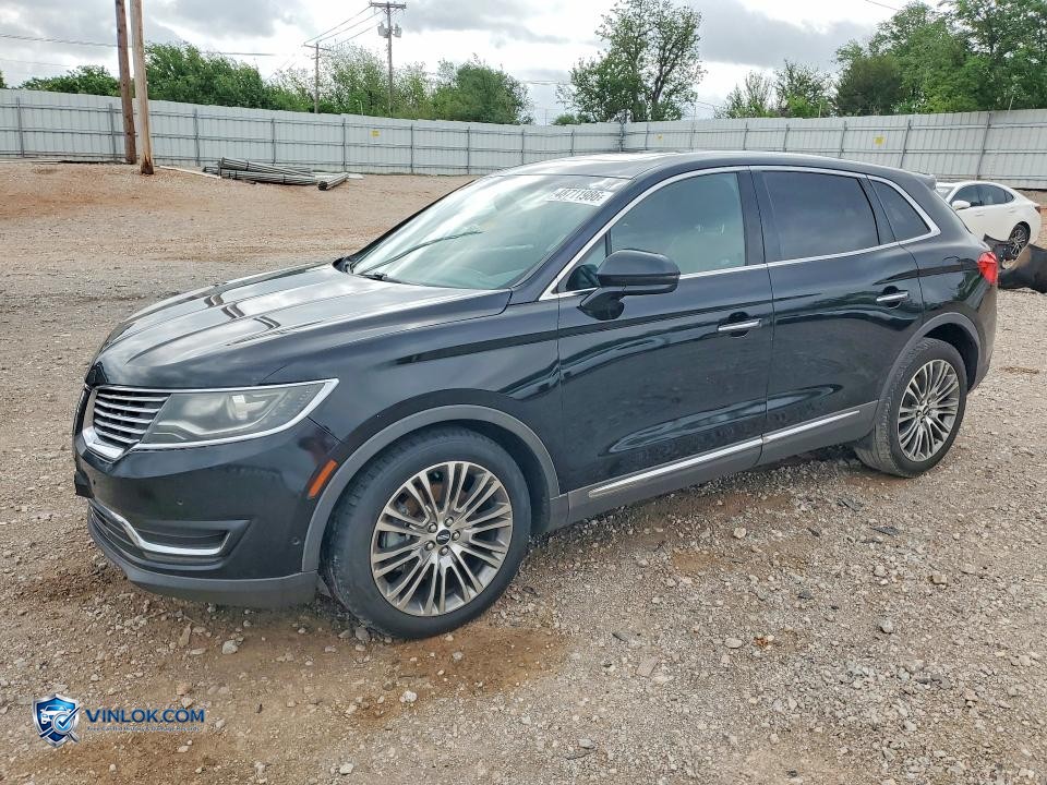 2016 LINCOLN MKX – Lot 48711986 auction photo