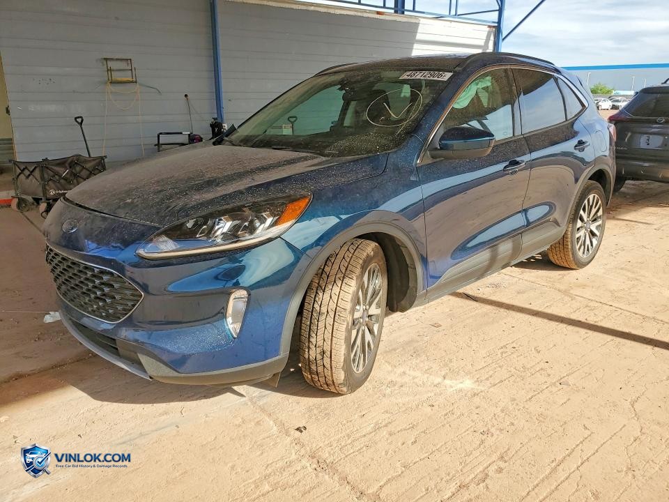 2020 FORD ESCAPE SEL – Lot 48712906 auction photo