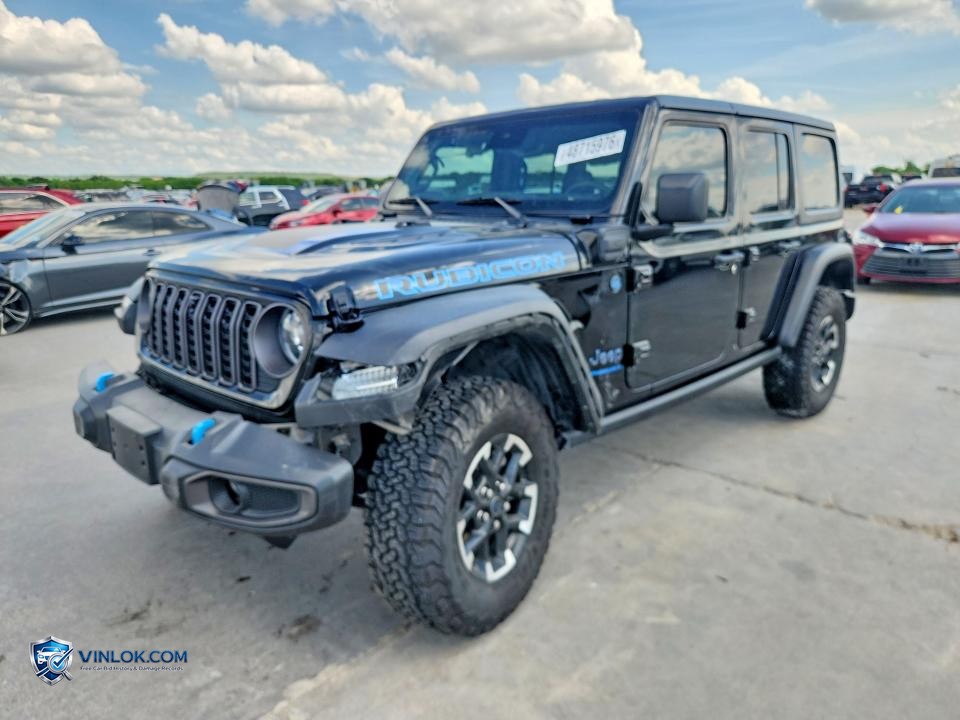 2024 JEEP WRANGLER RUBICON 4XE – Lot 48715976 auction photo