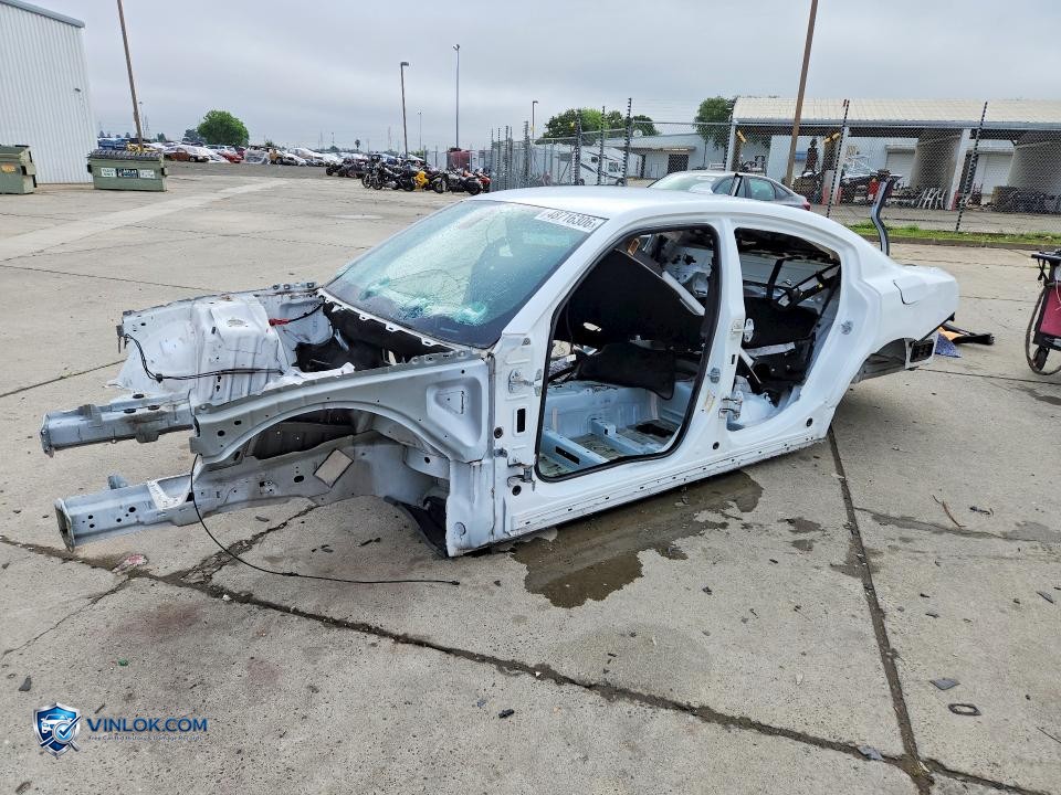 2018 DODGE CHARGER R – Lot 48716306 auction photo