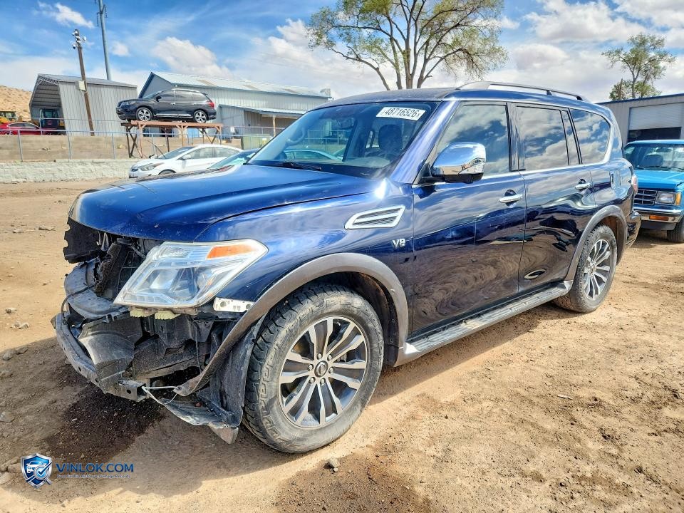 2020 NISSAN ARMADA SL – Lot 48716526 auction photo