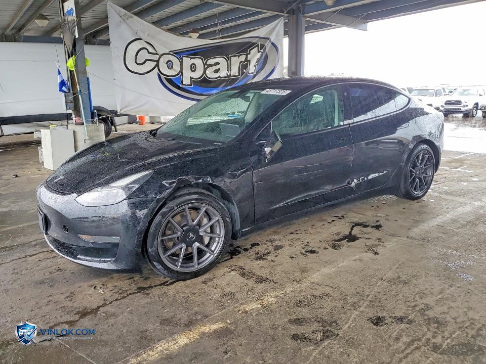 2021 TESLA MODEL 3 – Lot 48717326 auction photo