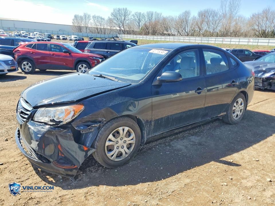 2010 HYUNDAI ELANTRA GLS – Lot 48718246 auction photo