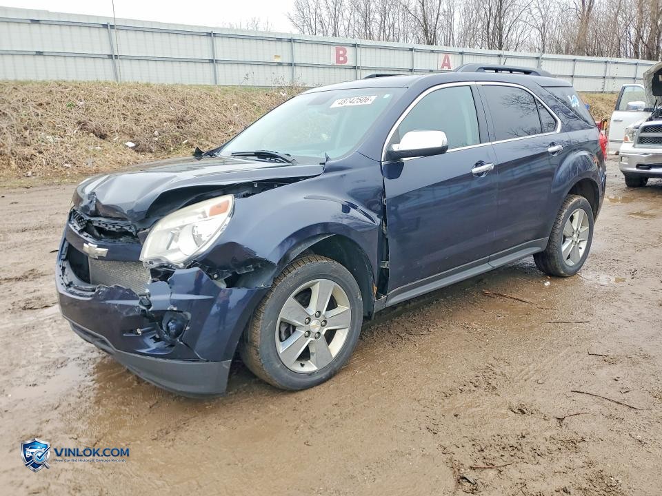 2015 CHEVROLET EQUINOX LT – Lot 48742506 auction photo