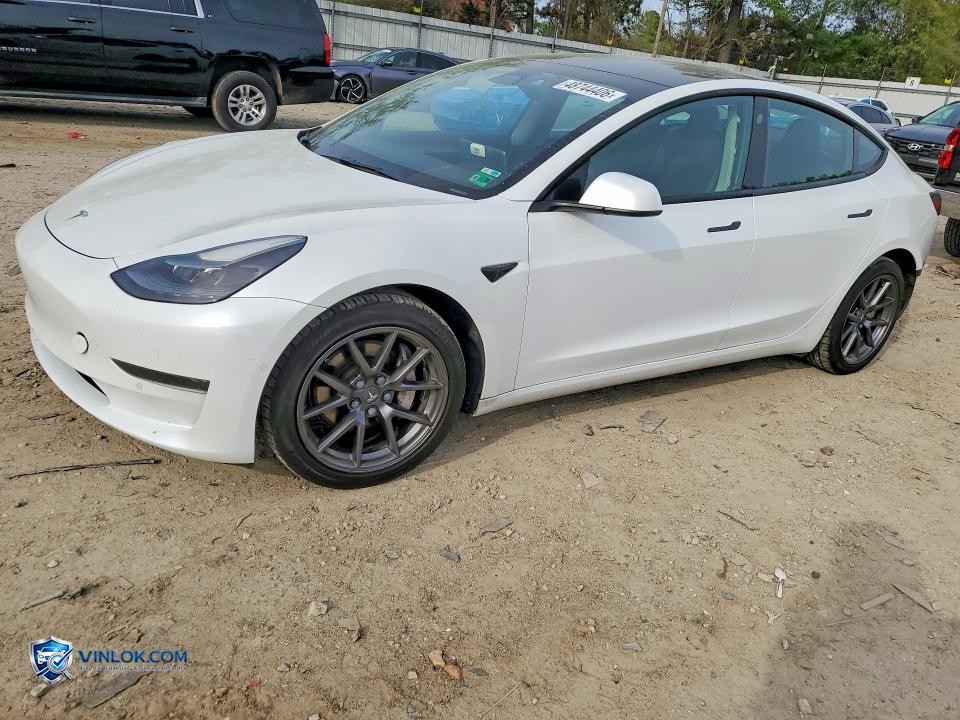 2022 TESLA MODEL 3 – Lot 48744406 auction photo