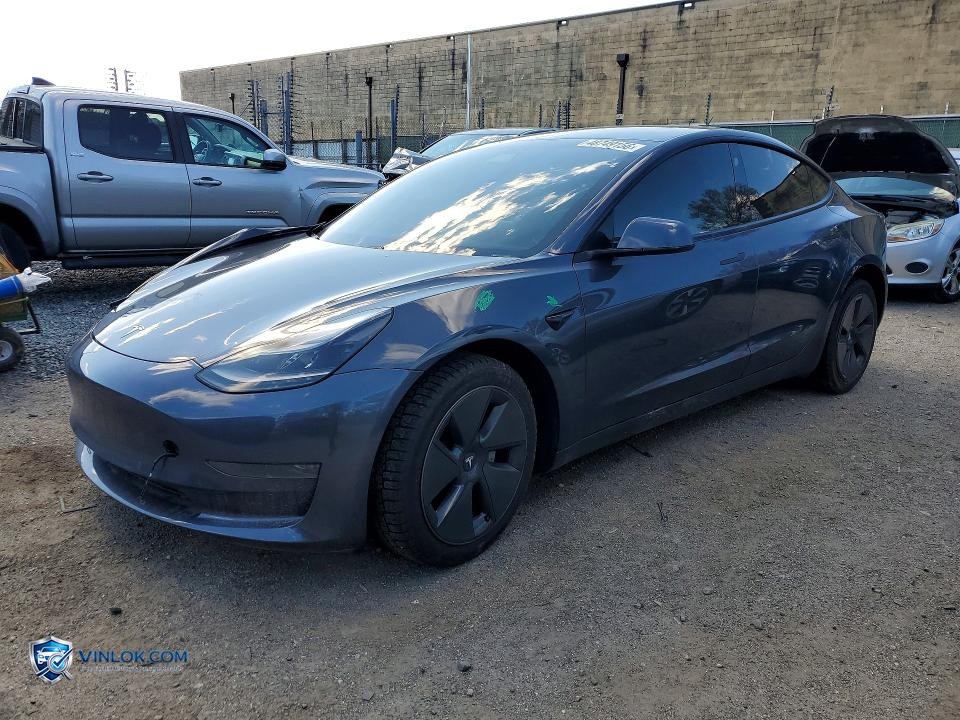 2021 TESLA MODEL 3 – Lot 48749156 auction photo