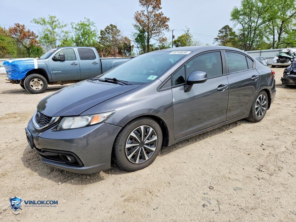 2013 HONDA CIVIC LX – Lot 48749836 auction photo