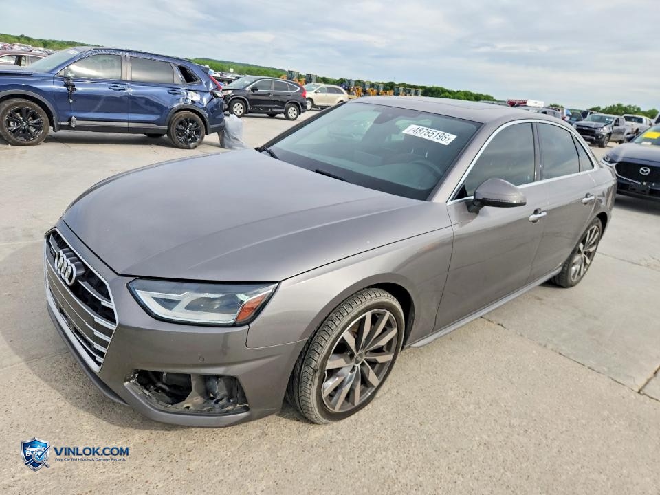 2022 AUDI A4 PREMIUM 40 – Lot 48755196 auction photo