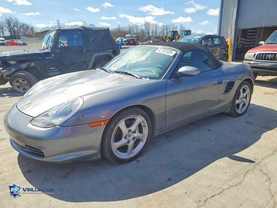 2003 PORSCHE BOXSTER – Lot 48767026 auction photo