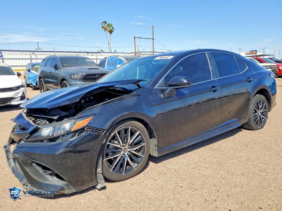 2021 TOYOTA CAMRY SE – Lot 48777216 auction photo