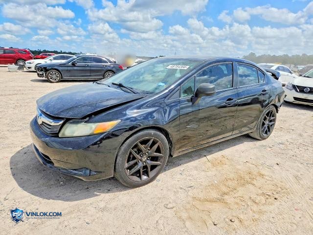 2012 HONDA CIVIC LX – Lot 48784366 auction photo