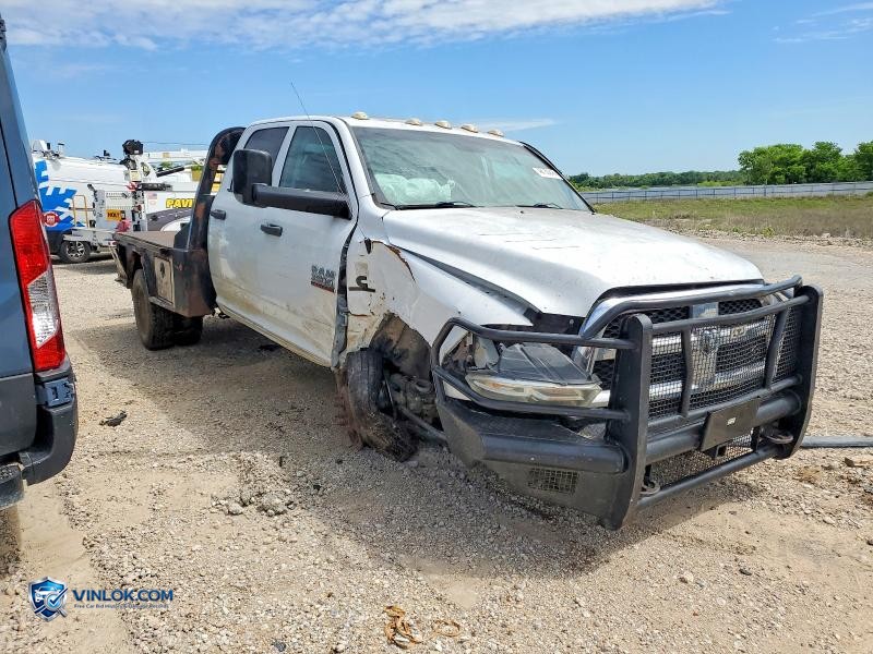 2016 RAM 3500 FLATBED TRUCK – Lot 48785246 auction photo