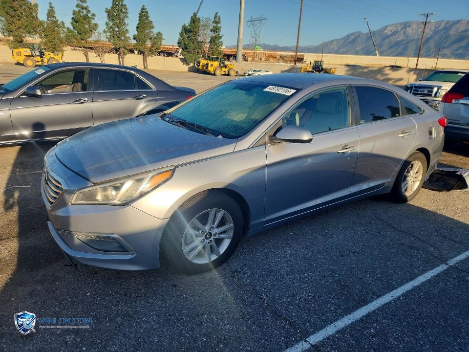 2015 HYUNDAI SONATA SE – Lot 48792196 auction photo