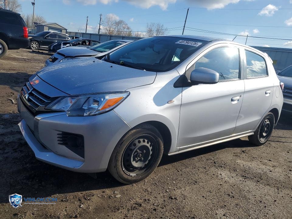 2022 MITSUBISHI MIRAGE ES – Lot 48794126 auction photo