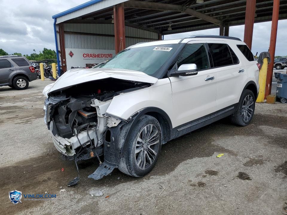 2017 FORD EXPLORER PLATINUM – Lot 48798926 auction photo