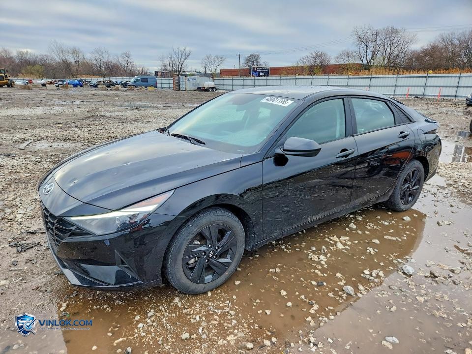 2023 HYUNDAI ELANTRA SEL – Lot 48801196 auction photo