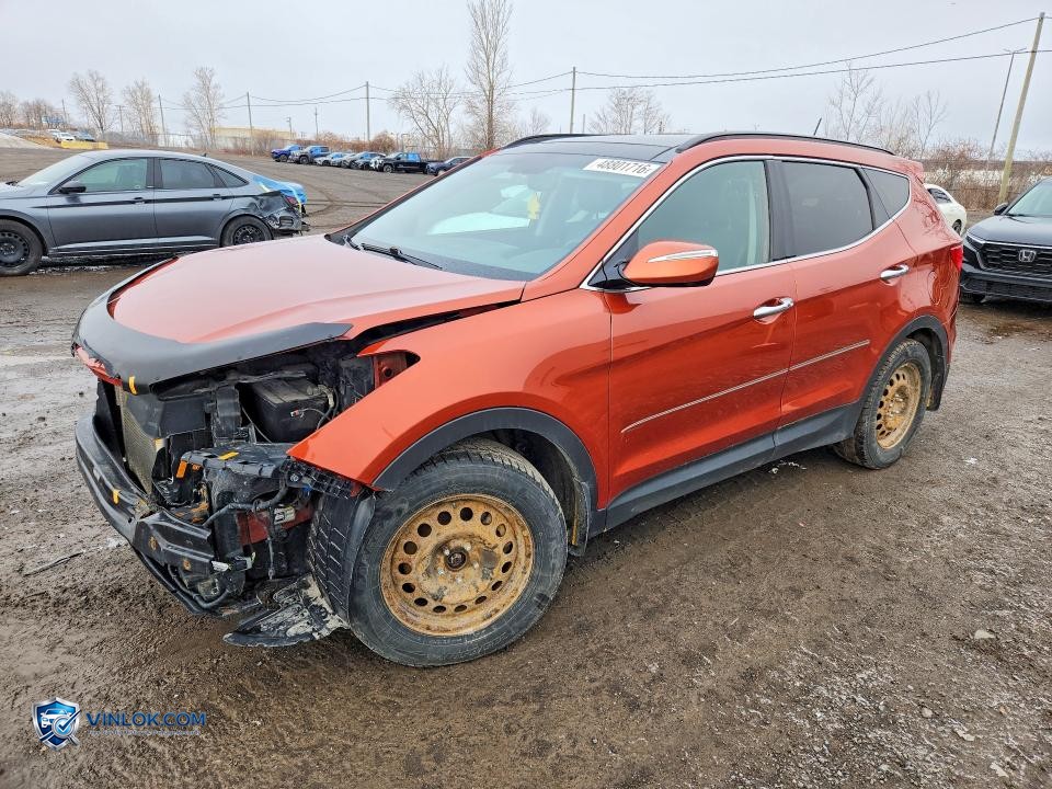 2015 HYUNDAI SANTA FE SPORT 2.0T – Lot 48801716 auction photo