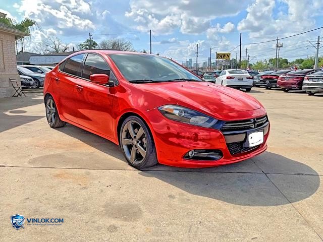 2015 DODGE DART GT – Lot 48811066 auction photo