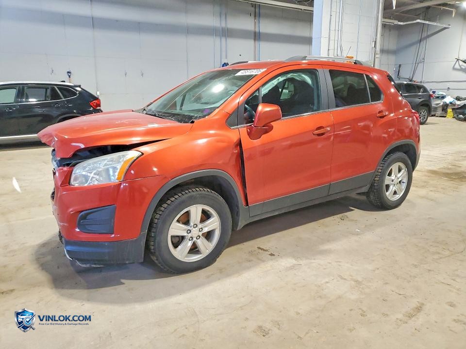 2015 CHEVROLET TRAX LT 4DR AWD – Lot 48816706 auction photo