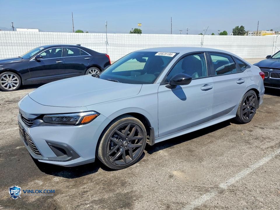 2022 HONDA CIVIC SPORT – Lot 48828186 auction photo