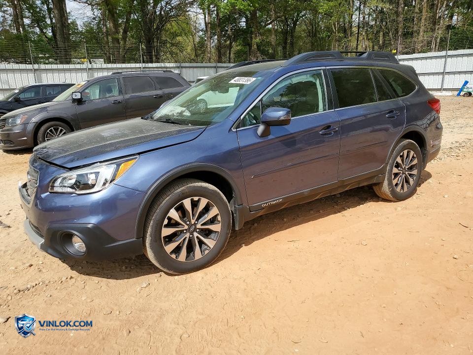 2017 SUBARU OUTBACK 2.5I LIMITED – Lot 48831386 auction photo