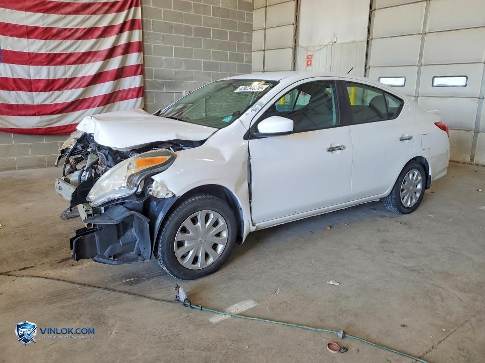 2017 NISSAN VERSA 1.6 SV – Lot 48834096 auction photo