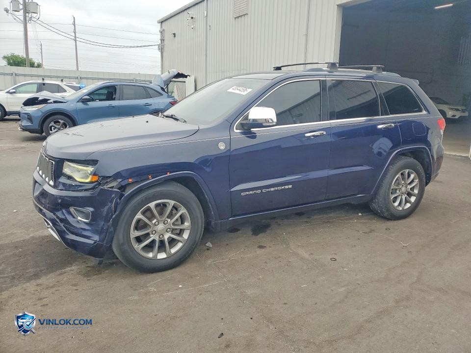 2016 JEEP GRAND CHEROKEE OVERLAND – Lot 48844596 auction photo