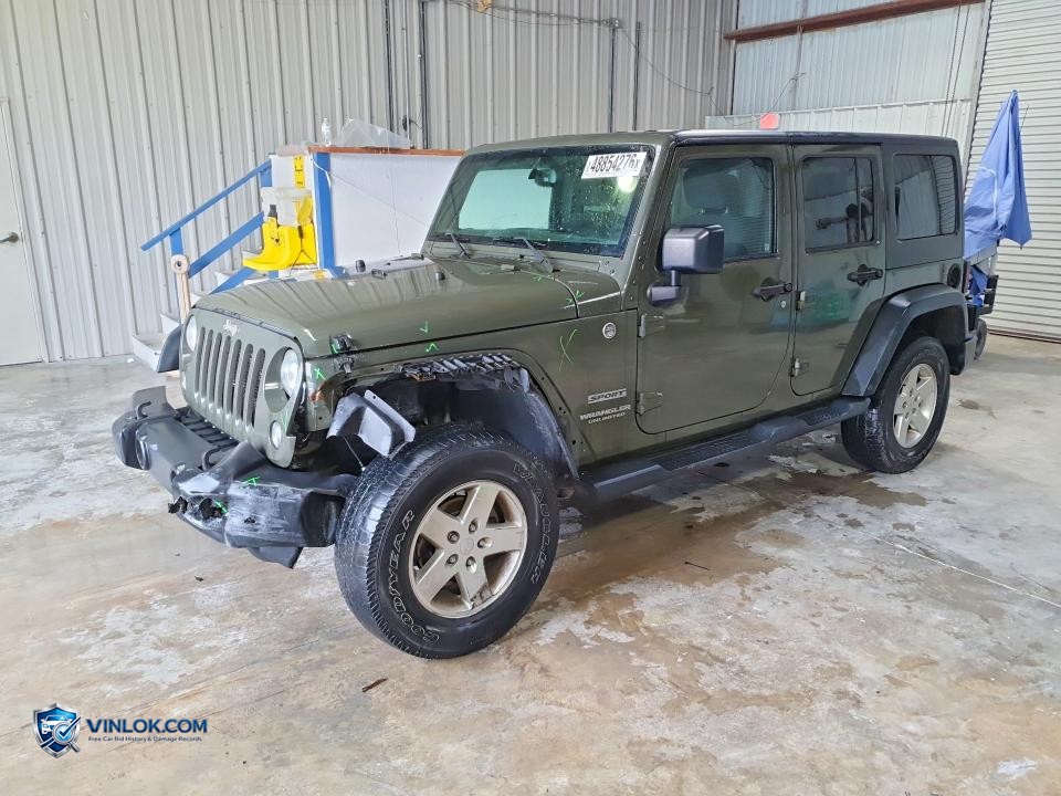 2015 JEEP WRANGLER UNLIMITED SPORT – Lot 48854276 auction photo