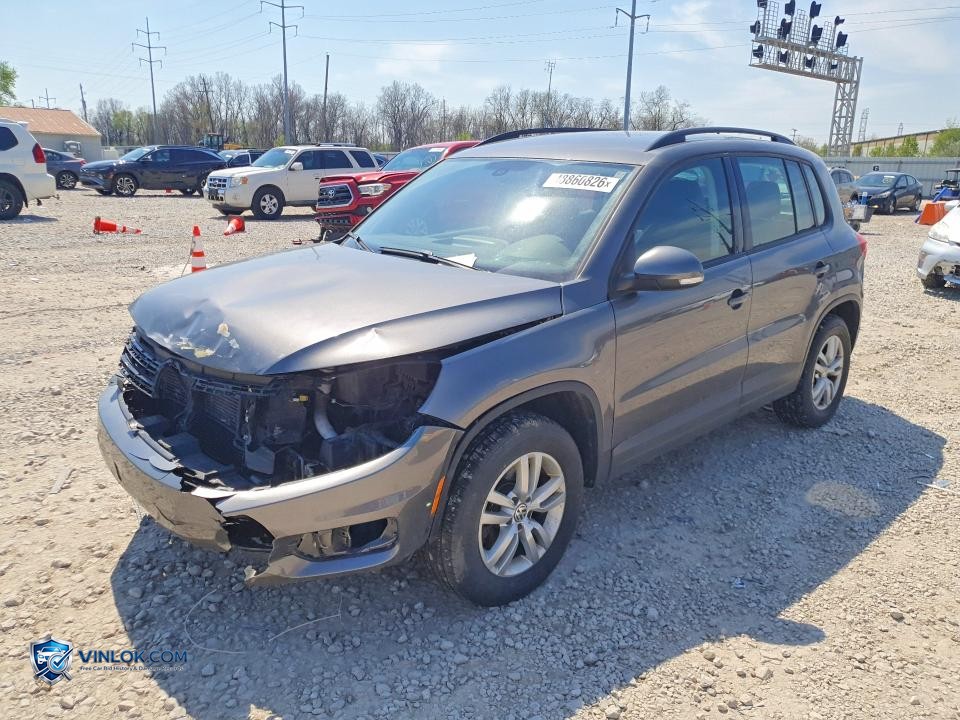 2016 VOLKSWAGEN TIGUAN – Lot 48860826 auction photo