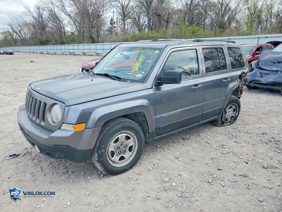 2012 JEEP PATRIOT SPORT – Lot 48861496 auction photo