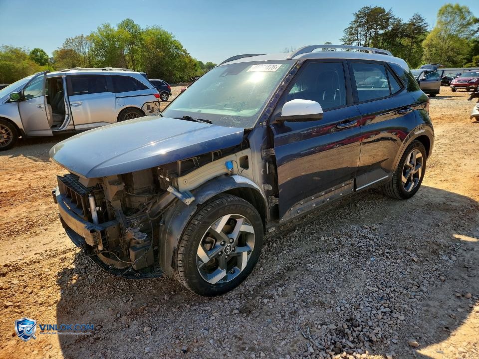 2020 HYUNDAI VENUE DENIM – Lot 48861676 auction photo