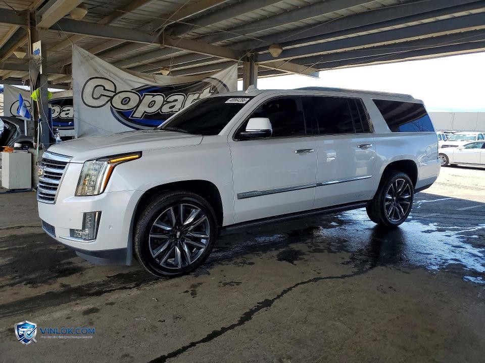 2017 CADILLAC ESCALADE ESV PLATINUM – Lot 48864396 auction photo