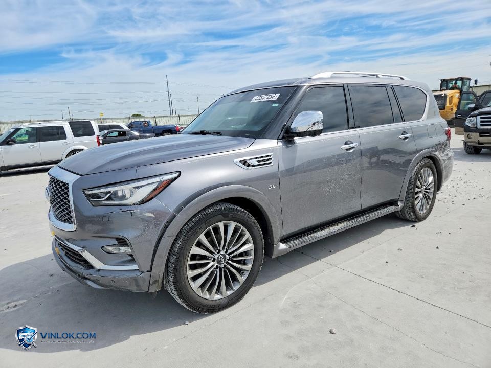 2019 INFINITI QX80 LUXE – Lot 48867236 auction photo