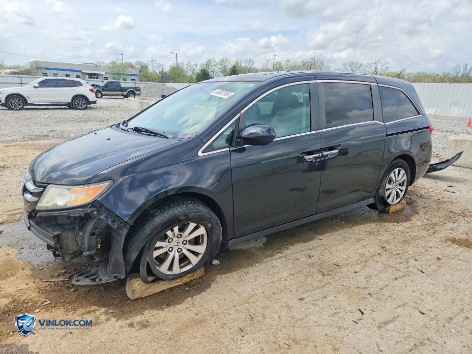 2014 HONDA ODYSSEY EXL – Lot 48867886 auction photo