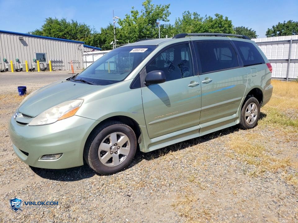 2008 TOYOTA SIENNA LE 8-PASSENGER – Lot 48868746 auction photo