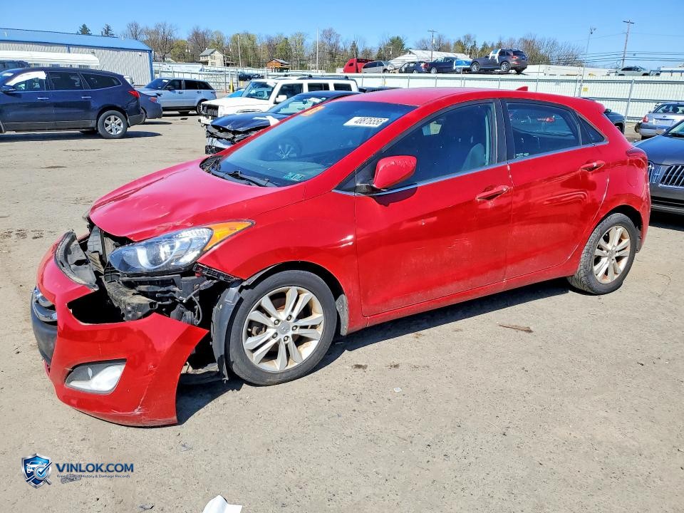 2013 HYUNDAI ELANTRA GT BASE – Lot 48876556 auction photo