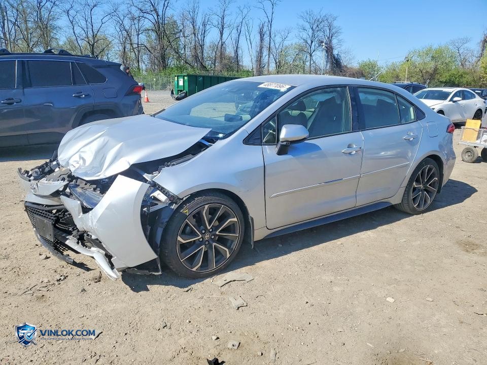 2022 TOYOTA COROLLA SE – Lot 48877096 auction photo