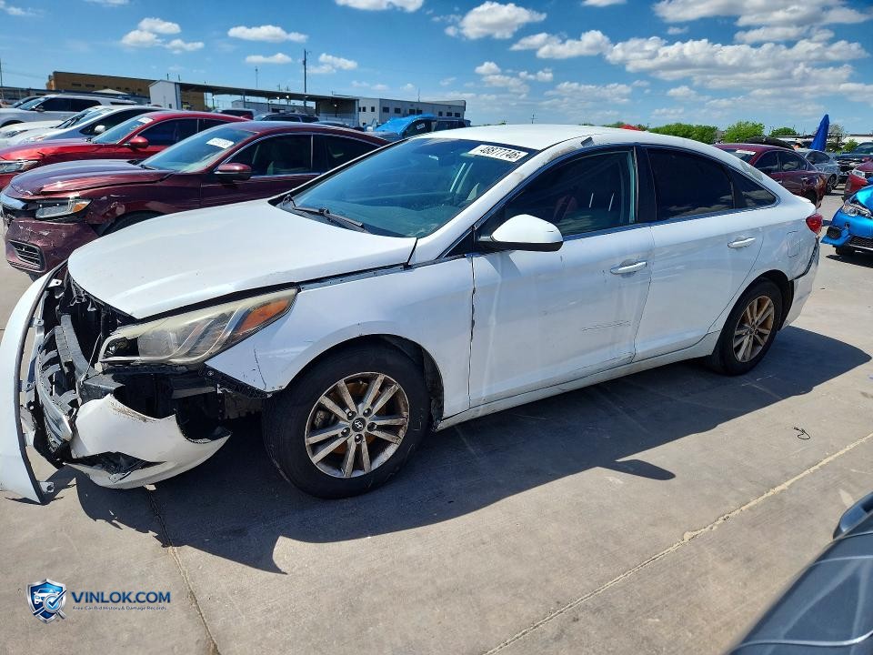 2017 HYUNDAI SONATA BASE – Lot 48877746 auction photo
